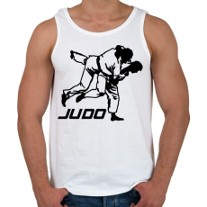 PRINTFASHION Judo - Cselgáncs - Férfi atléta - Fehér