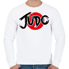 PRINTFASHION JUDO - Férfi pulóver - Fehér férfi pulóver, kardigán