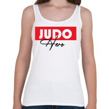 PRINTFASHION Judo hero - Női atléta - Fehér női trikó