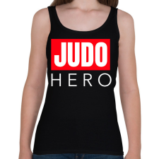 PRINTFASHION JUDO HERO - Női atléta - Fekete női trikó