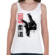 PRINTFASHION Judo küzdősport - Női atléta - Fehér