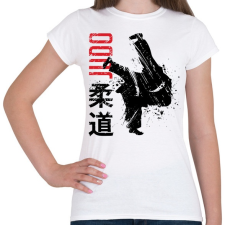 PRINTFASHION Judo küzdősport - Női póló - Fehér női póló