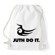 PRINTFASHION Juht do it - Sportzsák, Tornazsák - Fehér tornazsák