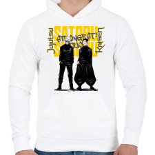 PRINTFASHION Jujustsu Kaisen Satoru Satoru - Férfi kapucnis pulóver - Fehér férfi pulóver, kardigán