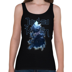 PRINTFASHION Jujutsu Kaisen Gojo - Női atléta - Fekete