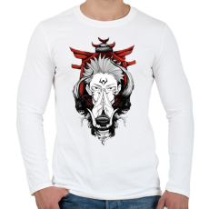 PRINTFASHION Jujutsu Kaisen Yuji Itadori - Férfi hosszú ujjú póló - Fehér