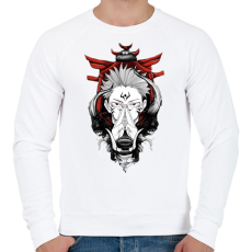PRINTFASHION Jujutsu Kaisen Yuji Itadori - Férfi pulóver - Fehér