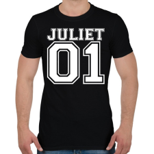 PRINTFASHION Juliet - Férfi póló - Fekete férfi póló