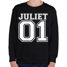 PRINTFASHION Juliet - Gyerek pulóver - Fekete gyerek pulóver, kardigán