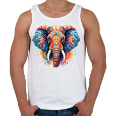 PRINTFASHION Jumbo - Férfi atléta - Fehér