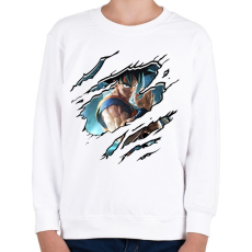 PRINTFASHION JumpForce - Gyerek pulóver - Fehér