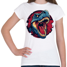 PRINTFASHION Jurassic Park - Női póló - Fehér női póló