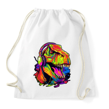 PRINTFASHION Jurassic - Sportzsák, Tornazsák - Fehér tornazsák