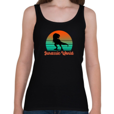 PRINTFASHION Jurassic World - Női atléta - Fekete