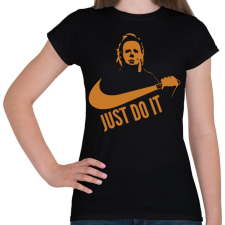 PRINTFASHION Just do it halloween 2 - Női póló - Fekete női póló