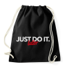 PRINTFASHION JUST DO IT LATER - Sportzsák, Tornazsák - Fekete