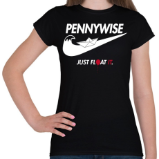 PRINTFASHION Just FLOAT it! - Női póló - Fekete