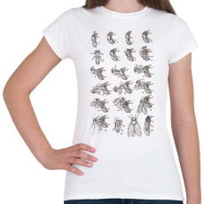 PRINTFASHION Kabóca - Női póló - Fehér
