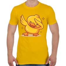 PRINTFASHION kacsa - Férfi póló - Sárga férfi póló