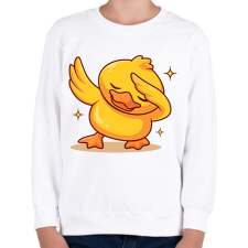 PRINTFASHION kacsa - Gyerek pulóver - Fehér gyerek pulóver, kardigán