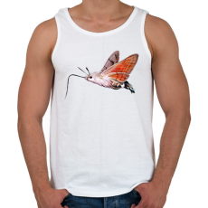 PRINTFASHION Kacsafarkú szender - Férfi atléta - Fehér