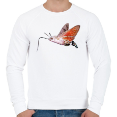 PRINTFASHION Kacsafarkú szender - Férfi pulóver - Fehér