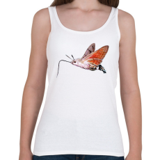 PRINTFASHION Kacsafarkú szender - Női atléta - Fehér