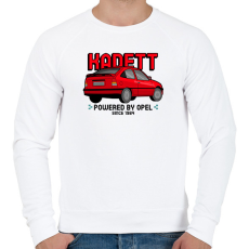 PRINTFASHION KADETT - Férfi pulóver - Fehér
