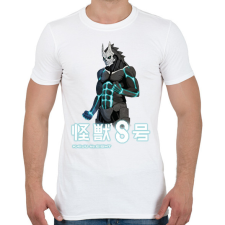 PRINTFASHION Kaiju No. 8 - Hibino Kafka - Férfi póló - Fehér férfi póló