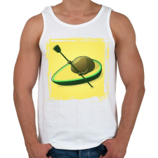 PRINTFASHION Kajakos avokádó - Férfi atléta - Fehér atléta, trikó