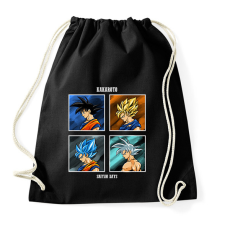 PRINTFASHION Kakaroto - Sportzsák, Tornazsák - Fekete tornazsák