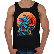 PRINTFASHION Kakas - Férfi atléta - Fekete