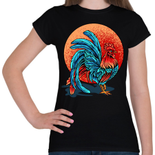 PRINTFASHION Kakas - Női póló - Fekete női póló
