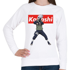 PRINTFASHION Kakashi Hatake - Női pulóver - Fehér