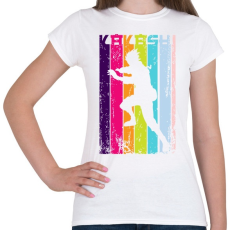 PRINTFASHION Kakashi karakter - Női póló - Fehér
