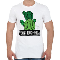 PRINTFASHION Kaktusz - Férfi póló - Fehér