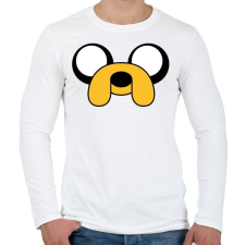 PRINTFASHION Kalandra fel! - Férfi hosszú ujjú póló - Fehér férfi póló