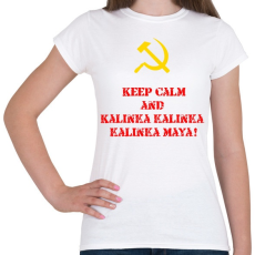 PRINTFASHION Kalinka - Női póló - Fehér