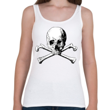 PRINTFASHION Kaloz Mintázat - Női atléta - Fehér női trikó