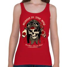 PRINTFASHION Kamikaze - Női atléta - Cseresznyepiros női trikó