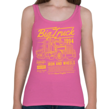 PRINTFASHION Kamion - Női atléta - Rózsaszín női trikó
