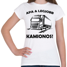 PRINTFASHION Kamion - Női póló - Fehér női póló
