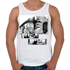 PRINTFASHION Kaneki minta (Tokyo Ghoul) - Férfi atléta - Fehér atléta, trikó