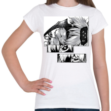 PRINTFASHION Kaneki minta (Tokyo Ghoul) - Női póló - Fehér női póló