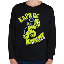 PRINTFASHION Kapd be a horgot - Gyerek pulóver - Fekete gyerek pulóver, kardigán