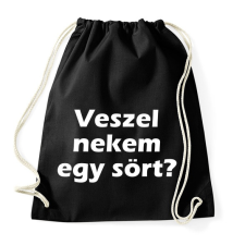 PRINTFASHION Kaphatok? - Sportzsák, Tornazsák - Fekete tornazsák