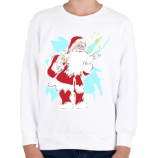 PRINTFASHION Karácsony5 - Gyerek pulóver - Fehér