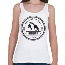 PRINTFASHION Karácsony 2022 benzin - Női atléta - Fehér