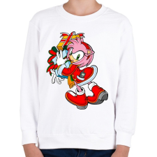 PRINTFASHION Karácsony - Gyerek pulóver - Fehér gyerek pulóver, kardigán