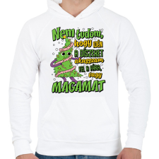 PRINTFASHION Karácsonyfa dísz - Férfi kapucnis pulóver - Fehér férfi pulóver, kardigán